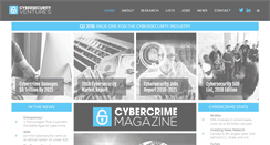 Desktop Screenshot of cybersecurityventures.com
